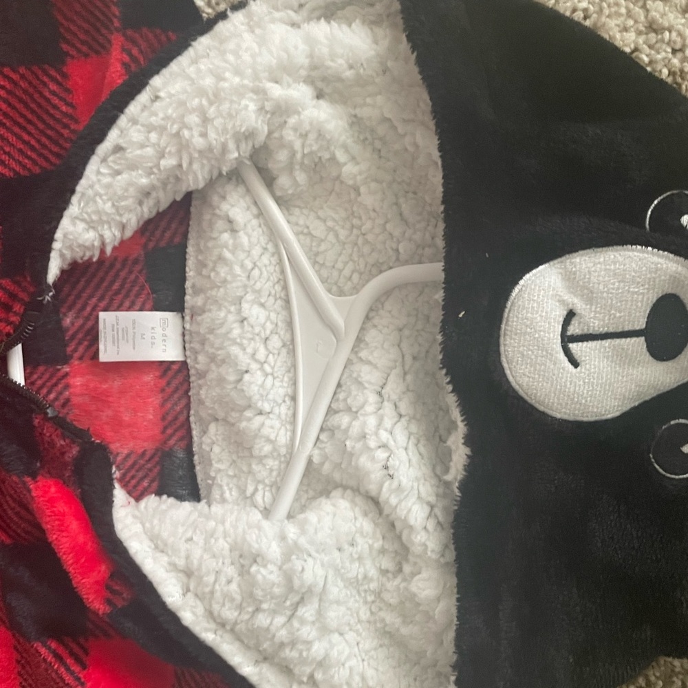 Kids medium one piece pajama.